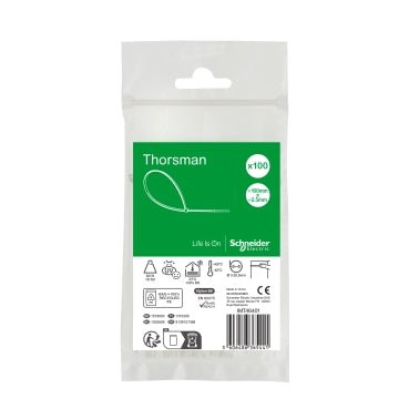 IMT46401 Schneider Electric Thorsman Kabelbinder 2,5x100mm, natur (100Stk.)