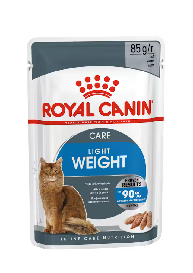 Cat Light Weight Care Jelly - Mokra Karma Dla Dorosłych Kotów Pasztet 12x85g