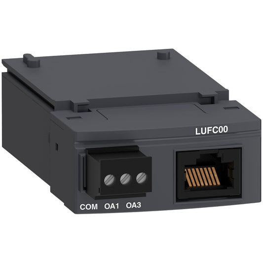 LUFC00 Parallelverdrahtungsmodul, TeSys Ultra, Stecktyp, Vorderseite, für Motorstarter