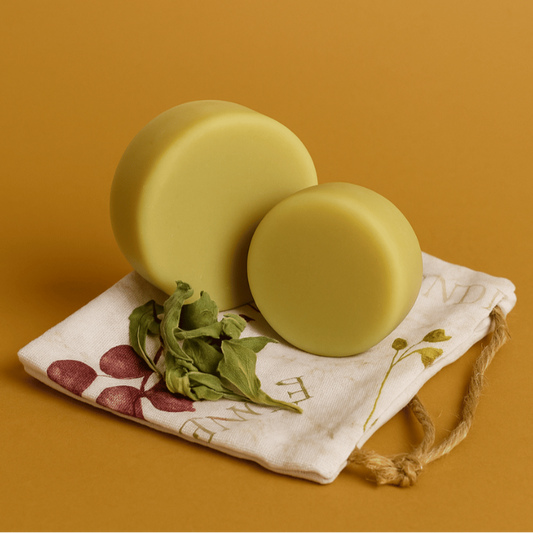 Nourishing Solid 'Nettle Conditioner' - Strength, Volume &amp; Hair Growth Boost - 80g