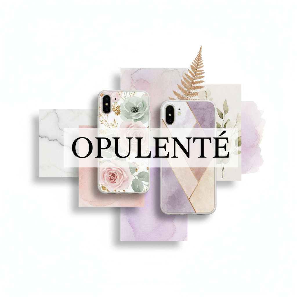Opulenté Brand Style Collage