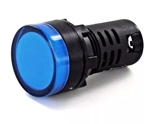 PLML4L12 Giovenzana Pilot light blue led 12v ac-dc