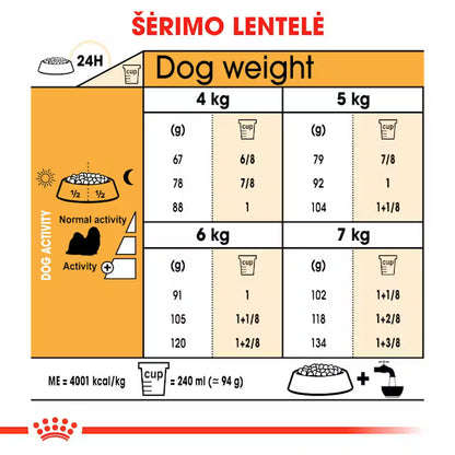 Shih Tzu Adult dry dog ​​food