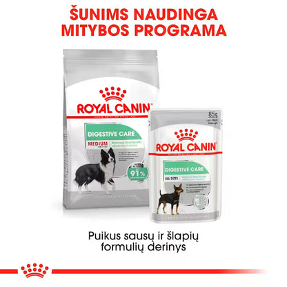 Medium Digestive Care sausas pašaras šuniui
