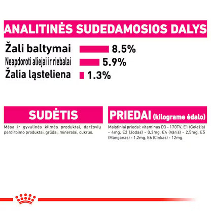 Royal Canin Exigent Loaf drėgnas maistas šunims 12x85g
