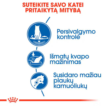 Royal Canin Feline Health Nutrition Indoor Appetite Control 2kg - Sausas maistas viduje gyvenančioms katėms apetito kontrolei