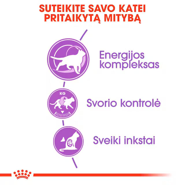 Royal Canin Feline Health Nutrition Sterilised 7+ 10kg - Sausas maistas vyresnėms sterilizuotoms katėms