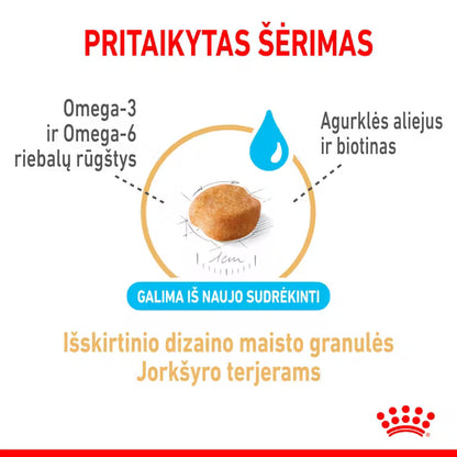 Royal Canin Yorkshire Terrier 8+ - Sausas pašaras šuniui