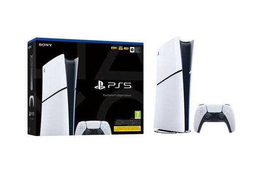 Sony PlayStation 5 Slim Digital Edition – dysk SSD 1 TB, tylko gry cyfrowe