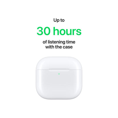 Apple AirPods 4 su aktyviu triukšmo slopinimu, USB-C