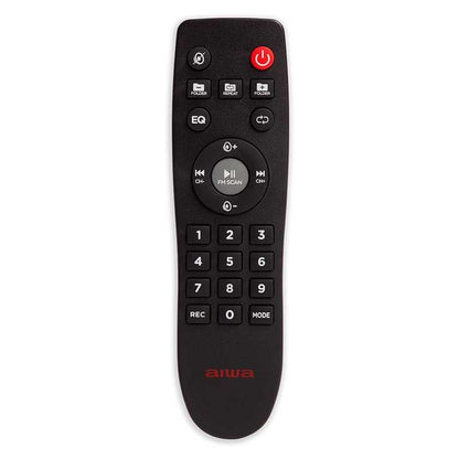 Aiwa KBTUS-608 Garso Sistema su 2 Belaidžiais Mikrofonais, 600 W | Karaoke Kolonėlė