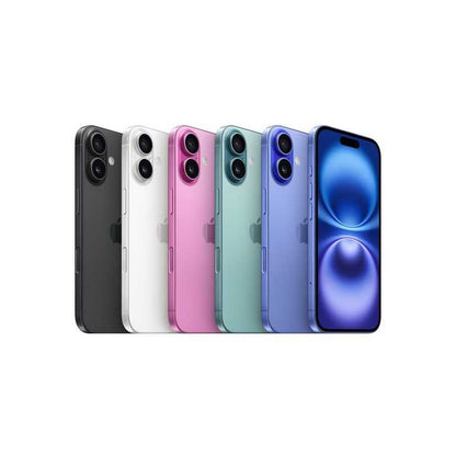 📱 Apple iPhone 16 128GB Juodas - A18 Bionic | 5G | Face ID | Dynamic Island | iOS 18