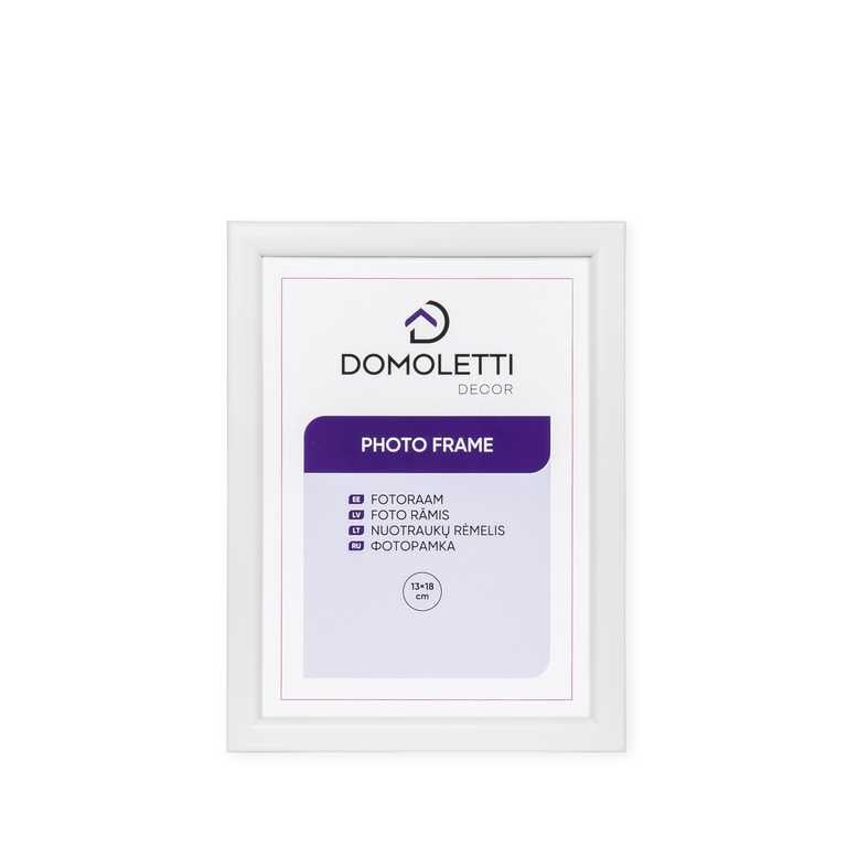 Photo frame Domoletti, 13 cm x 18 cm, white