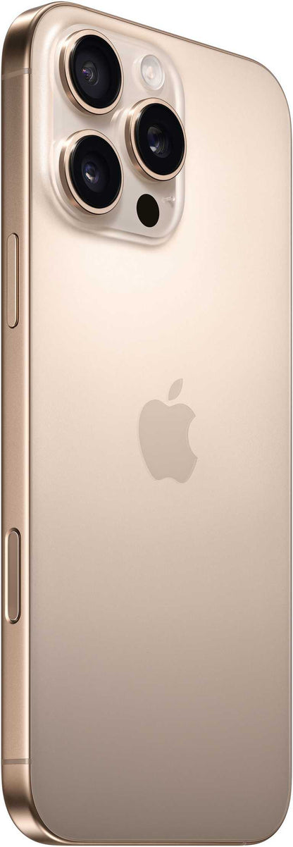 📱 Apple iPhone 16 Pro Max 256GB Desert Titanium - A18 Pro | 5G | Face ID | 4676mAh | Belaidis Įkrovimas