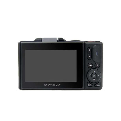 Easypix V64 Flip digitālā kamera — rotējošs ekrāns, kompakts dizains
