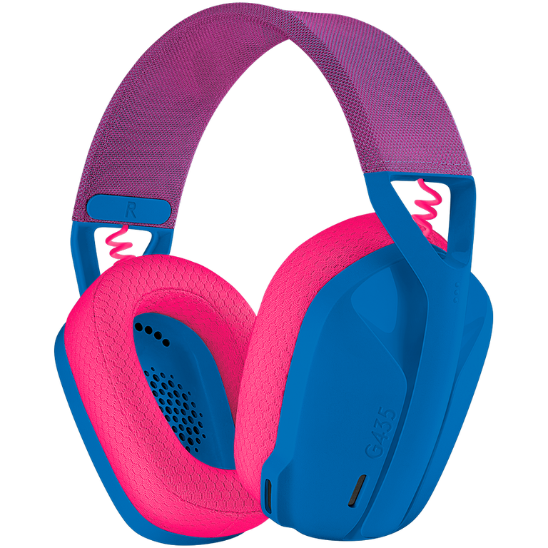 Logitech G435 belaidės žaidimų ausinės – „LIGHTSPEED“