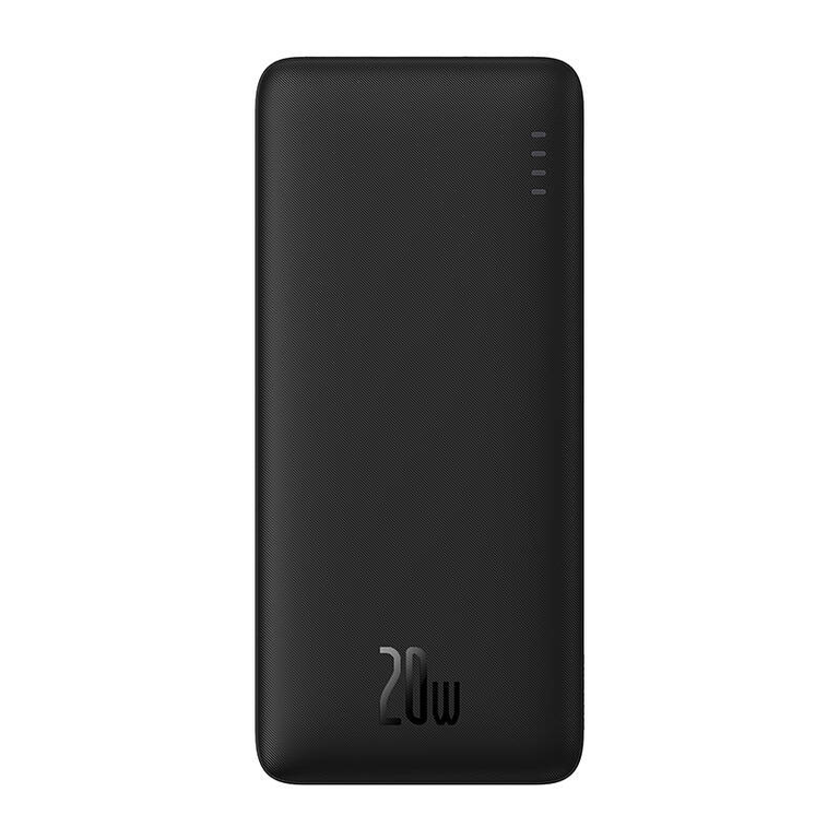 💜 Baseus Airpow Power Bank 20000 mAh 20W violets - stilīgs lādētājs | Divvirzienu ātrā uzlāde | LiPo