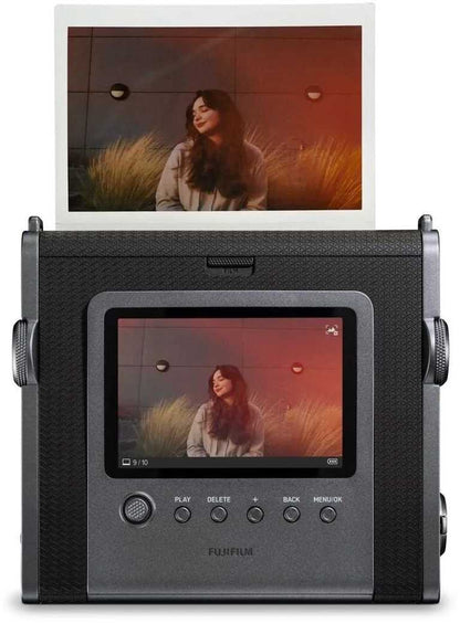 Fujifilm Wide Evo Instant Camera - Black Hybrid Instax Wide