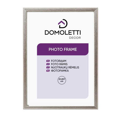 Photo frame Domoletti, 21 cm x 29.7 cm, gray