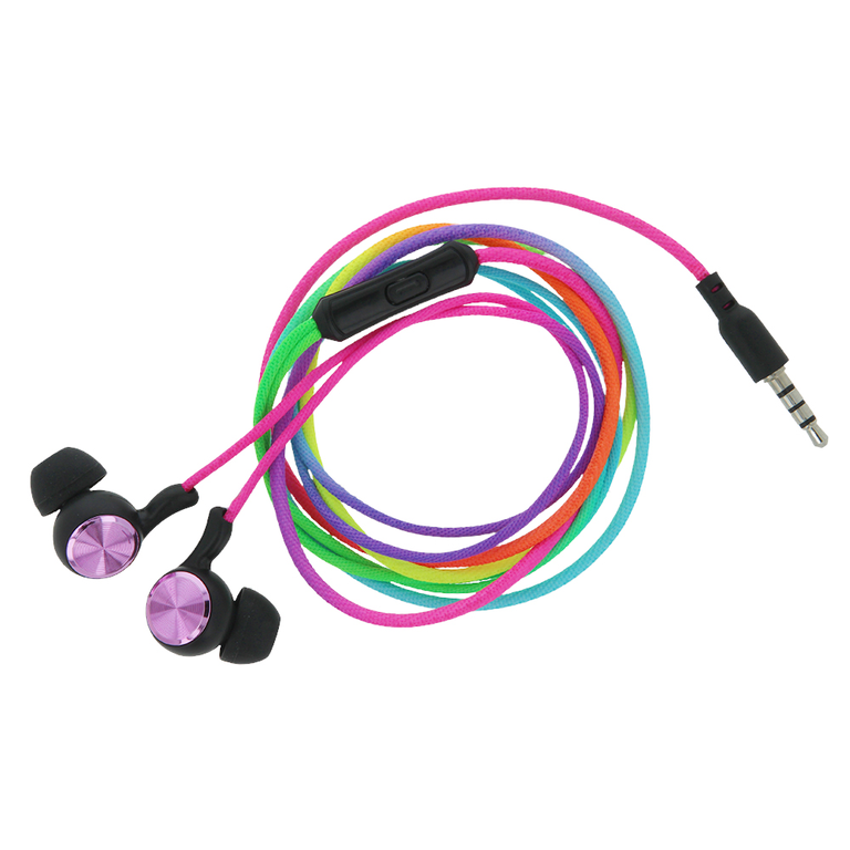 Wired headphones Setty SPD-J-313 Rainbow