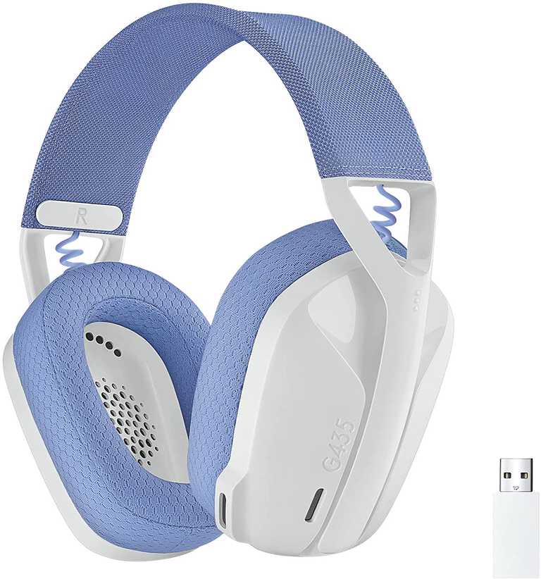 Logitech G435 belaidės žaidimų ausinės – „LIGHTSPEED“
