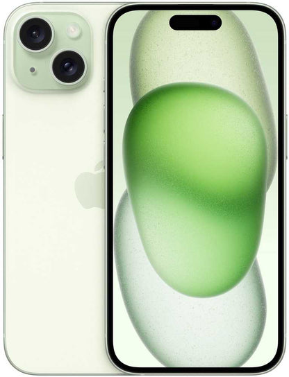 📱 Apple iPhone 15  Žalias - Dynamic Island | 48MP Kamera | A16 Bionic | USB-C | Face ID