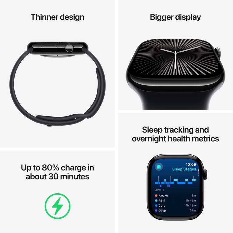 Apple Watch Series 10 GPS 46mm - Išmanusis Laikrodis