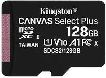 💾 Kingston Canvas Select Plus 256GB MicroSD - 100MB/s | A1 klase | Android optimizēta | Ar SD adapteri