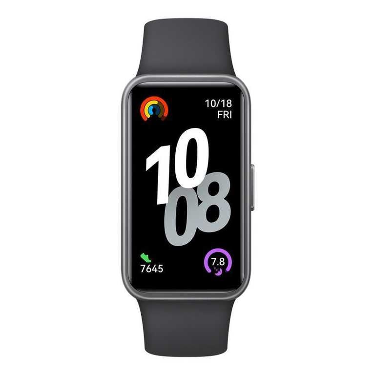 Huawei Band 10 juoda išmanioji apyrankė - 14d baterija, 1.47" AMOLED, 10g
