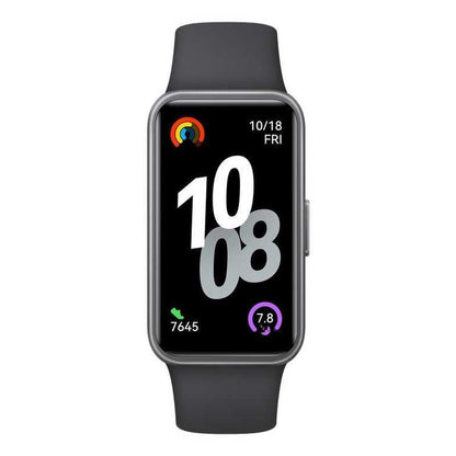 Huawei Band 10 juoda išmanioji apyrankė - 14d baterija, 1.47" AMOLED, 10g