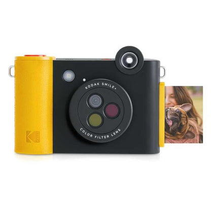 Kodak Smile 2x3 hibrīdkamera - 3 krāsu LCD ekrāns ar pašlīmējošām izdrukām