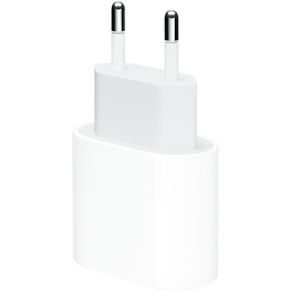 🍎 Apple 20W USB-C lādētājs MHJE3ZM/A balts - oriģināls | iPhone iPad | Kompakts | Ātrā uzlāde