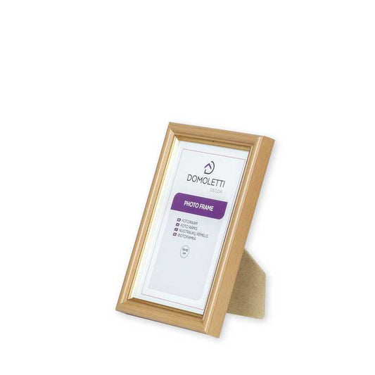 Photo frame Domoletti, 10 cm x 15 cm, gold/light brown