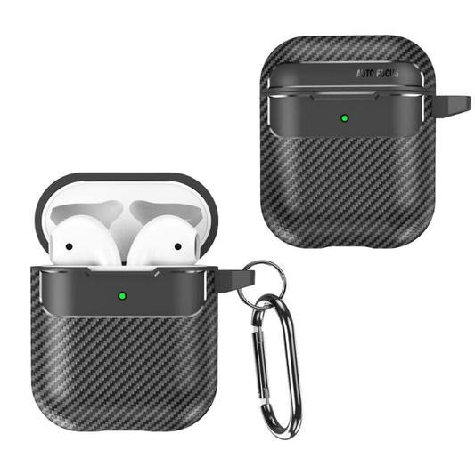 Headphone case Mocco Apple Airpods/Airpods 2, black