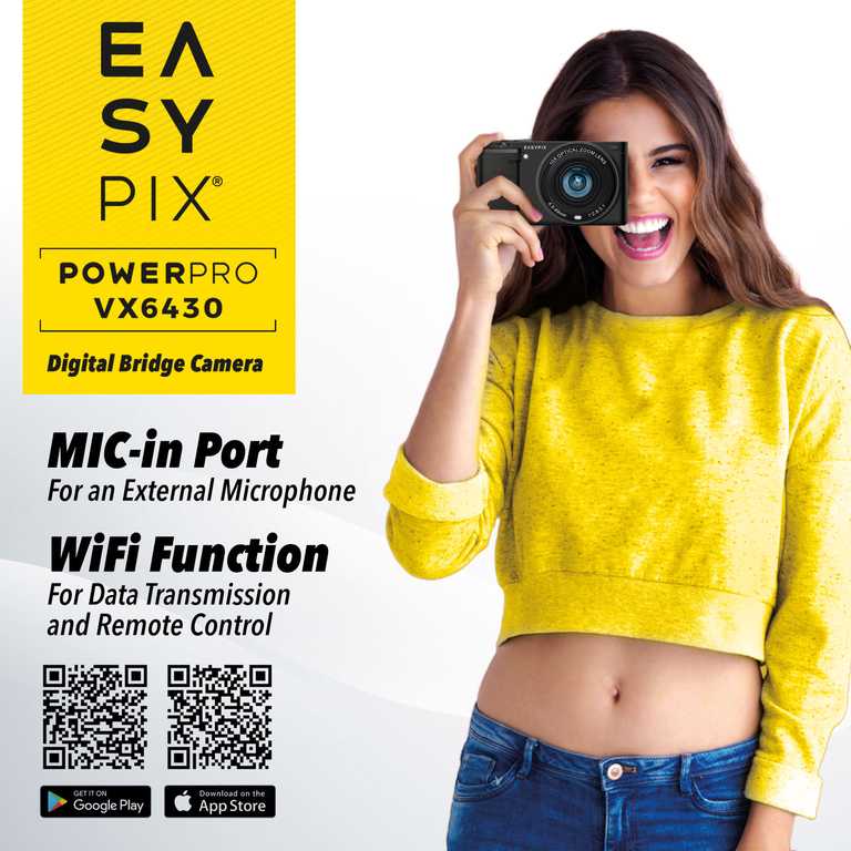 Easypix PowerPro VX6430 Digital Camera - Professional 4K Action Camera Model 📸