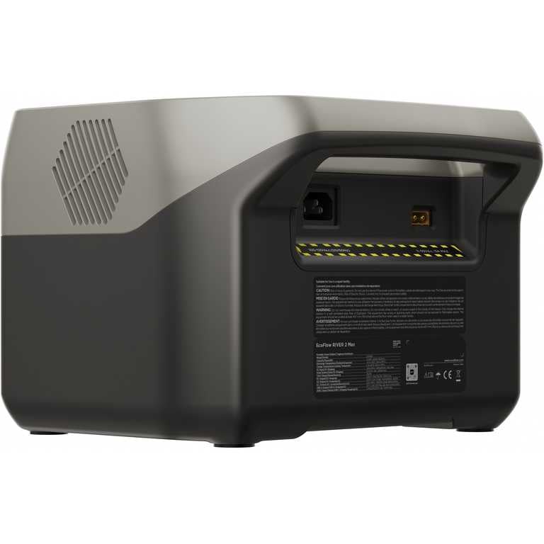 ⚡ Przenośna stacja zasilania EcoFlow RIVER 2 Max | 512 Wh | 500 W | LiFePO4 | 1 godz. ładowania | 9 urządzeń
