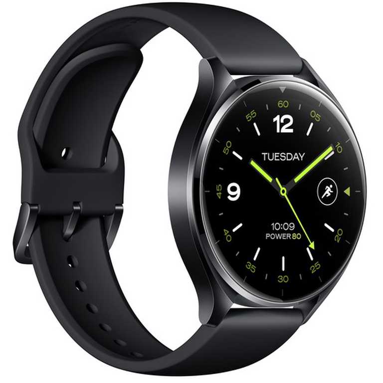 ⚡ Xiaomi Watch 2 Black - Wear OS Smartwatch | Snapdragon W5+ | 1.43" AMOLED | Google Play | NFC