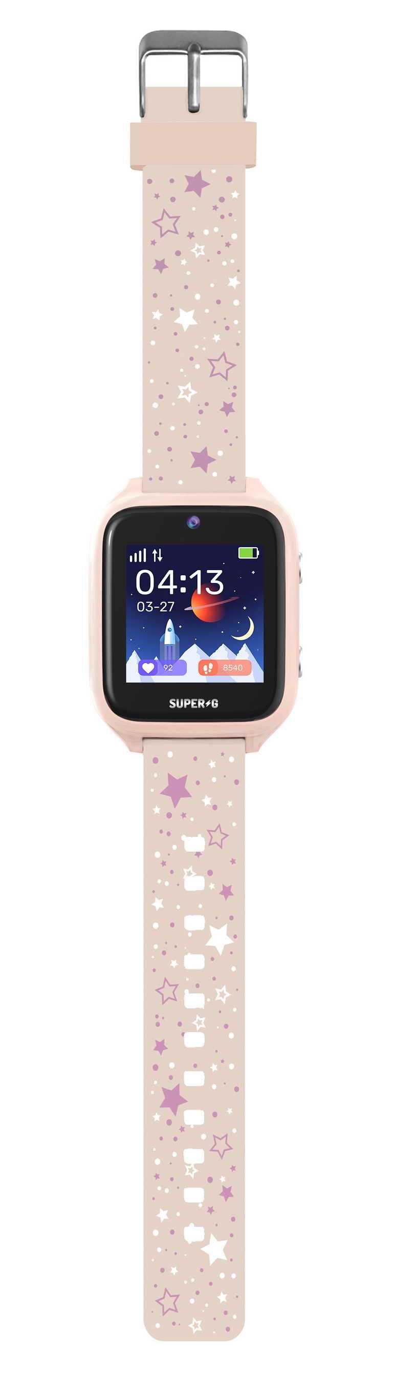 🔥 Išmanusis Laikrodis Vaikams Gudrutis Super-G Active Pro | SOS Funkcija | Vaizdo Pokalbiai | Širdies Ritmo Matuoklis
