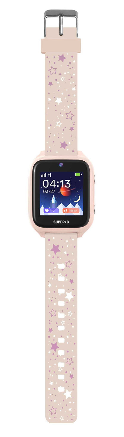 🔥 Išmanusis Laikrodis Vaikams Gudrutis Super-G Active Pro | SOS Funkcija | Vaizdo Pokalbiai | Širdies Ritmo Matuoklis