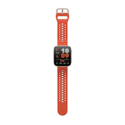 Amazfit Bip 6 raudonas išmanusis laikrodis - 14d baterija, 1.91" AMOLED