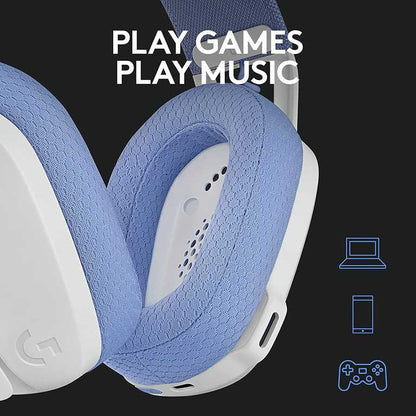 Logitech G435 belaidės žaidimų ausinės – „LIGHTSPEED“