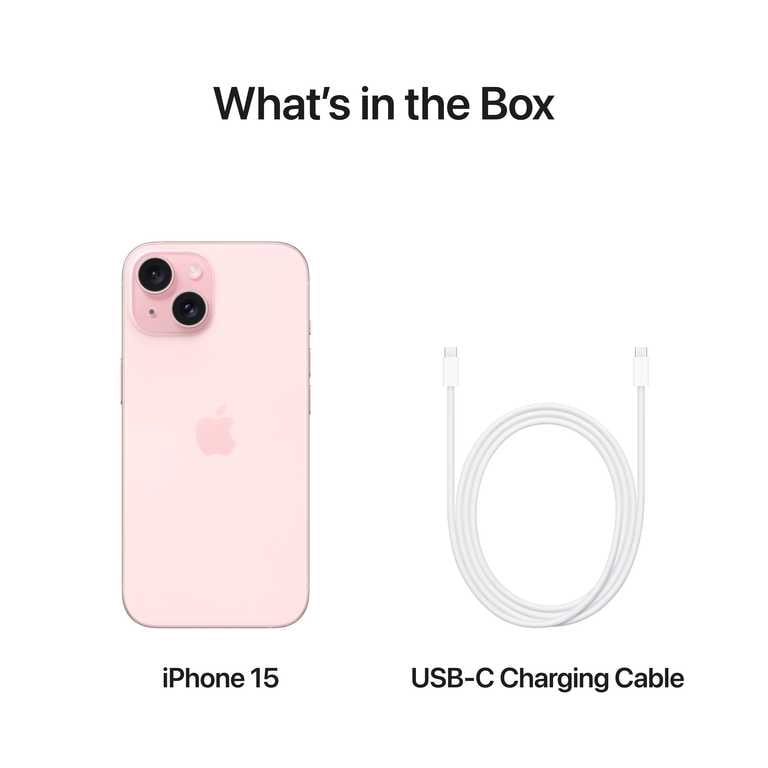 📱 Apple iPhone 15 128GB Rožinis - Dynamic Island | 48MP Kamera | A16 Bionic | USB-C | Face ID