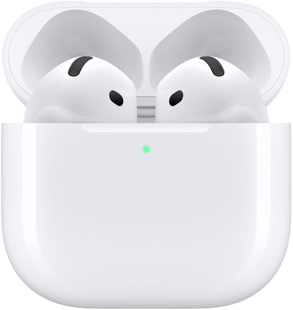 Apple AirPods 4 su aktyviu triukšmo slopinimu, USB-C