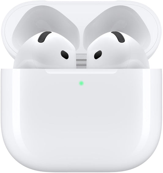 Apple AirPods 4 su aktyviu triukšmo slopinimu, USB-C