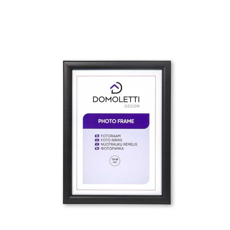 Photo frame Domoletti, 13 cm x 18 cm, black