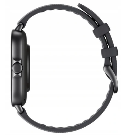 Amazfit GTS 3 juodas išmanusis laikrodis - altimetras, barometras, giroskopas