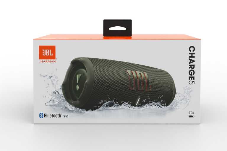 JBL Charge 5 belaidė kolonėlė, 40 W, IP67