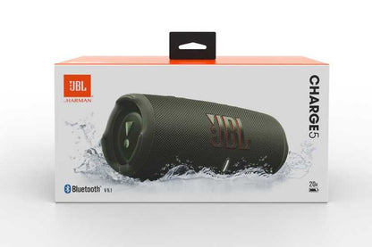 JBL Charge 5 belaidė kolonėlė, 40 W, IP67