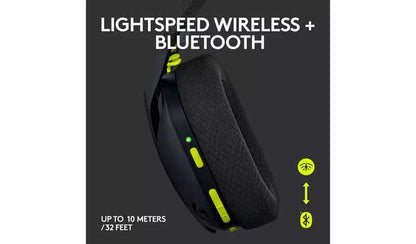 Logitech G435 belaidės žaidimų ausinės – „LIGHTSPEED“