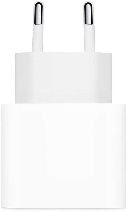 🍎 Apple 20W USB-C lādētājs MHJE3ZM/A balts - oriģināls | iPhone iPad | Kompakts | Ātrā uzlāde